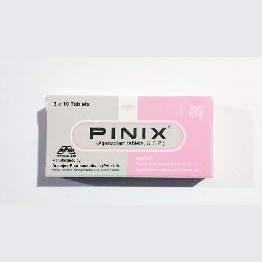 Pinix tablet 1 mg 30’s(Alprazolam)