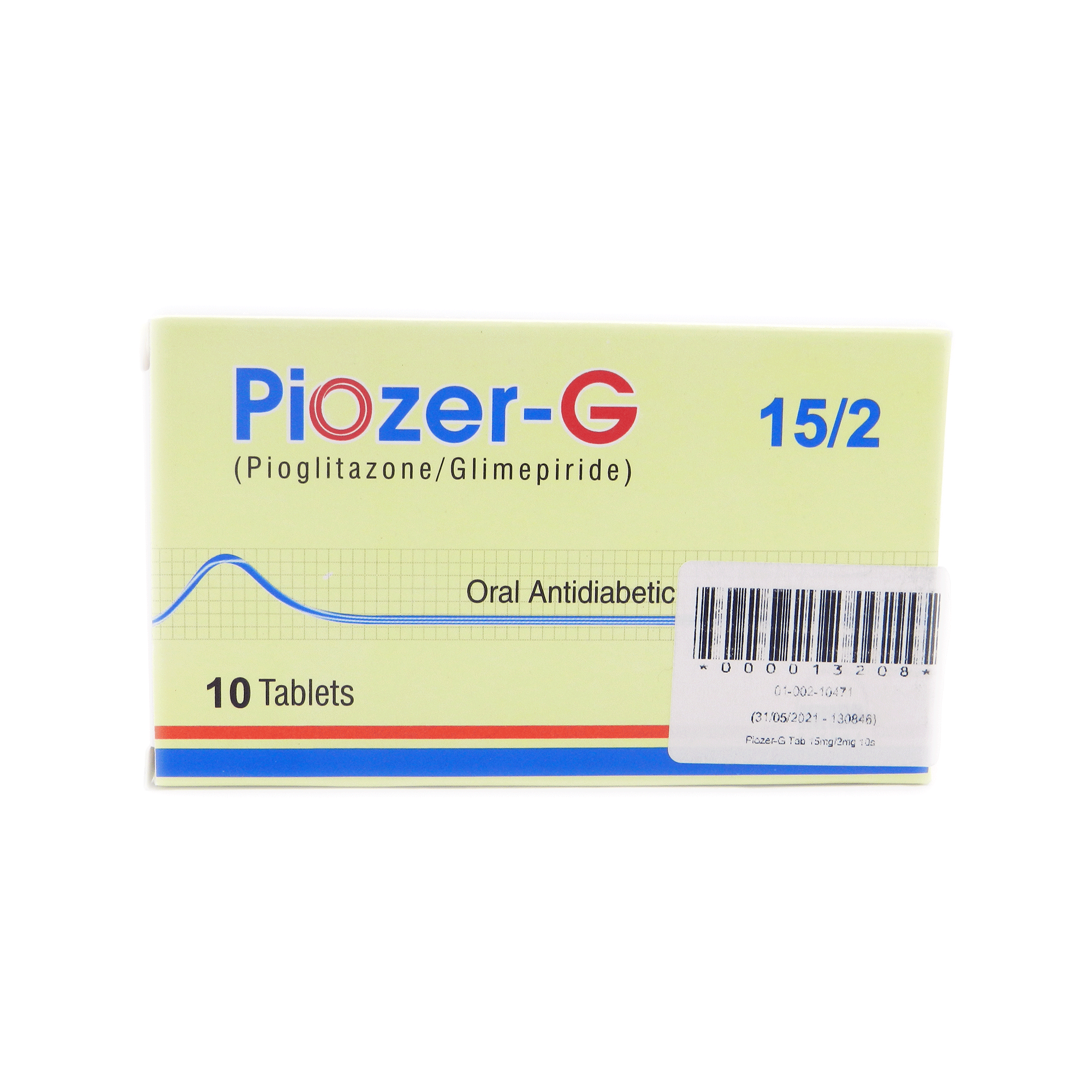Piozer G tablet 15/2 mg 10’s