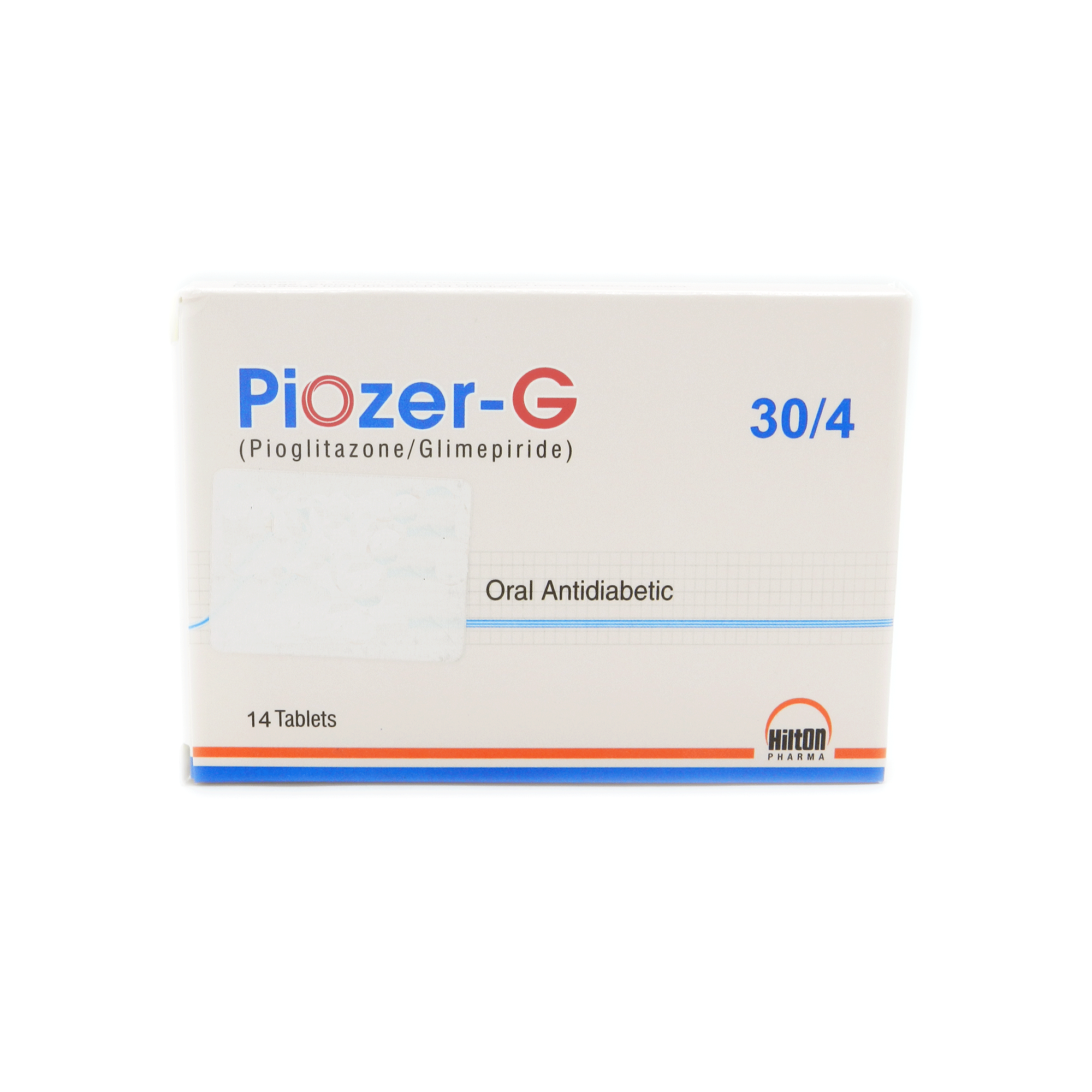 Piozer G tablet 30/4 mg 14’s