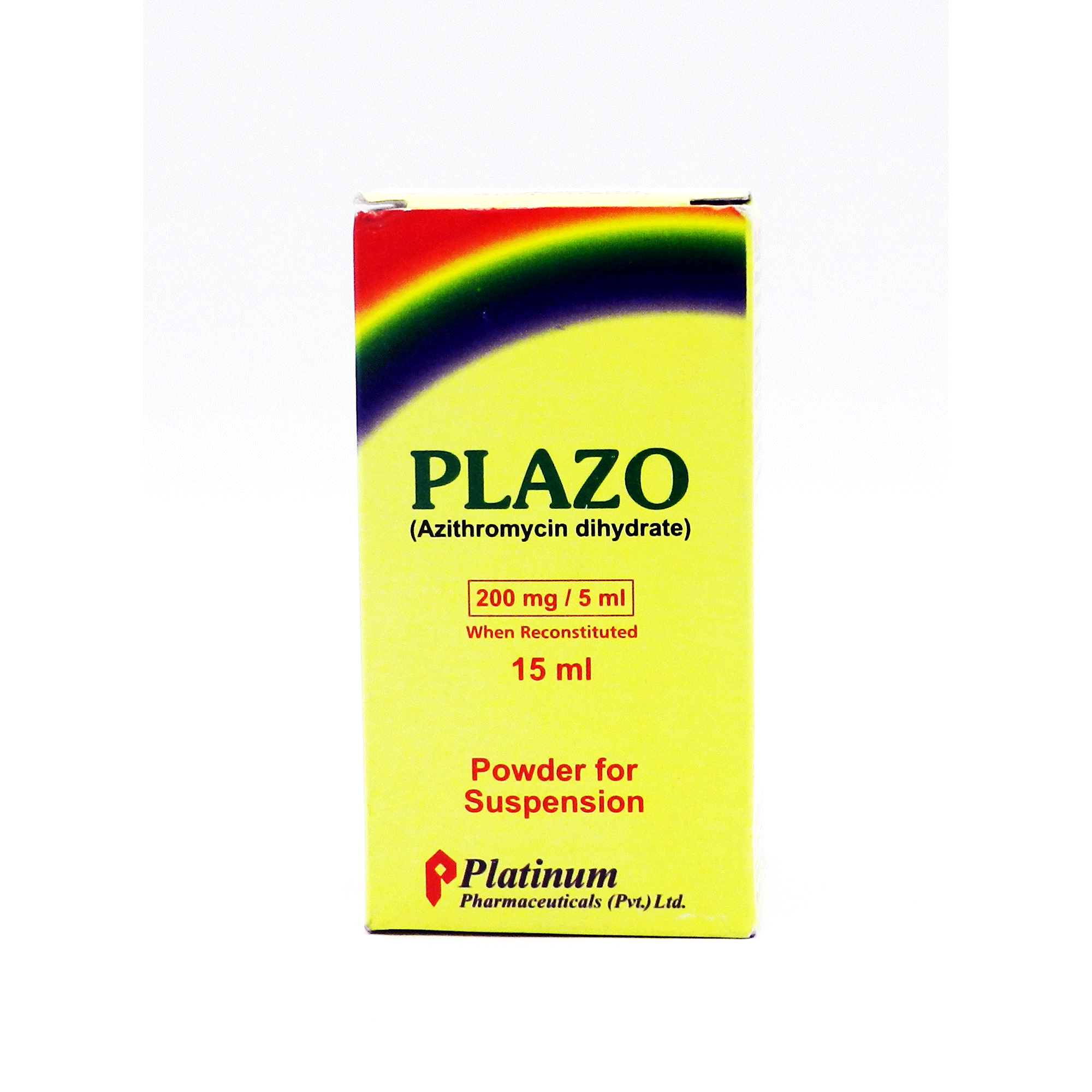 Plazo suspension Dry 200 mg 15 mL