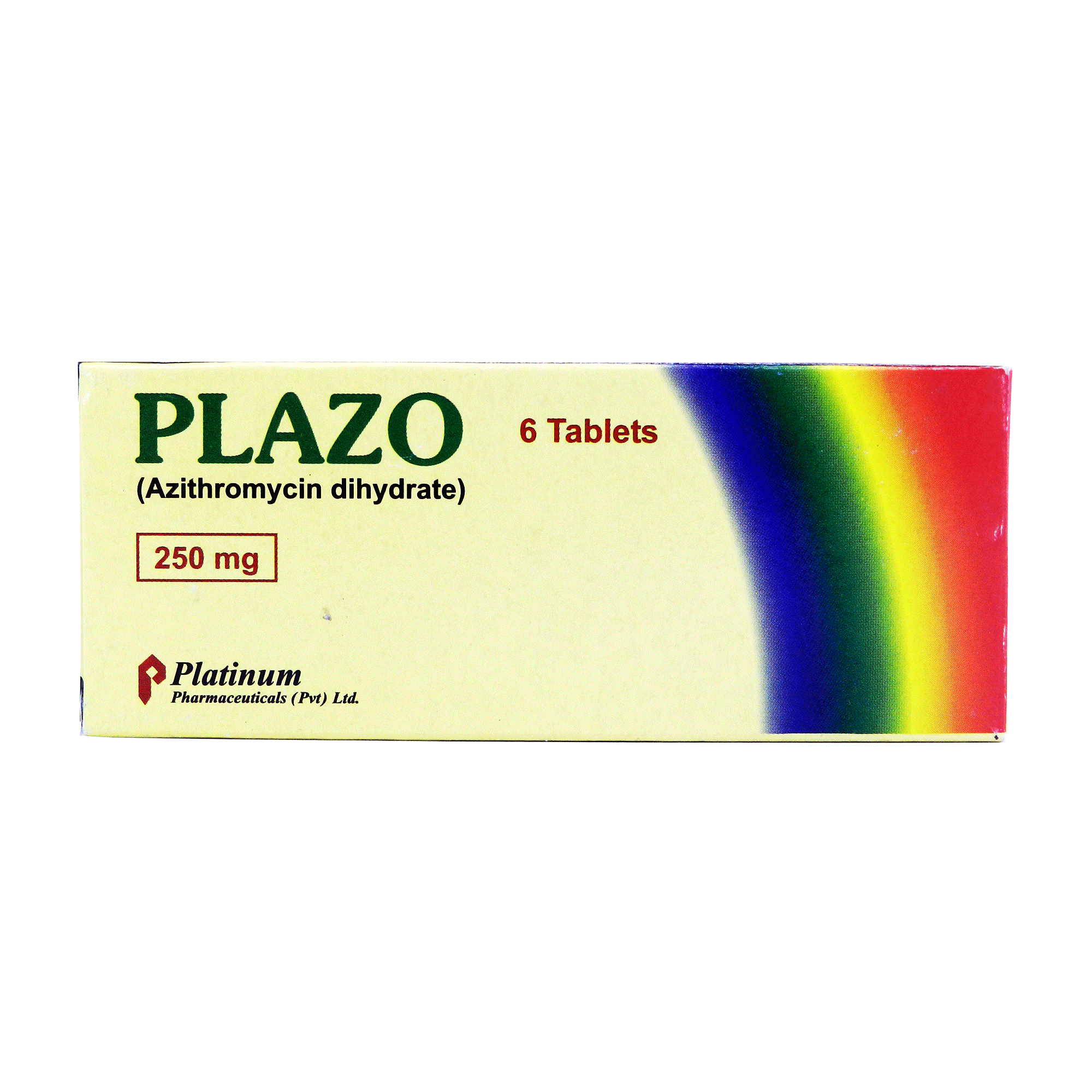 Plazo tablet 250 mg 6’s