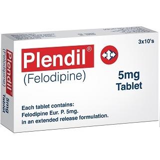 Plendil tablet 5 mg 30’s