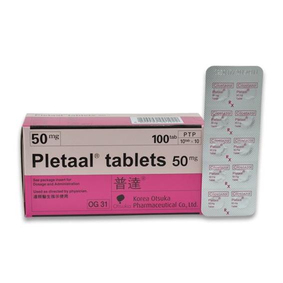 Pletaal tablet 50 mg 10×10’s