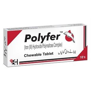 Polyfer Tab 100mg 10s