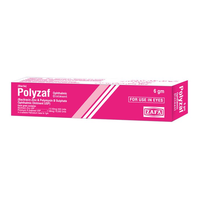 Polyzaf Eye Oint 6 gm