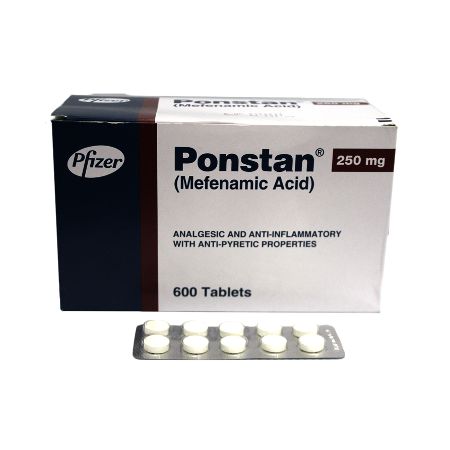 Ponstan tablet 250 mg 600’s