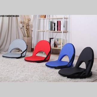 portable round floor chair