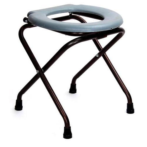 Power coated Steel black frame Folding frame wheelchair