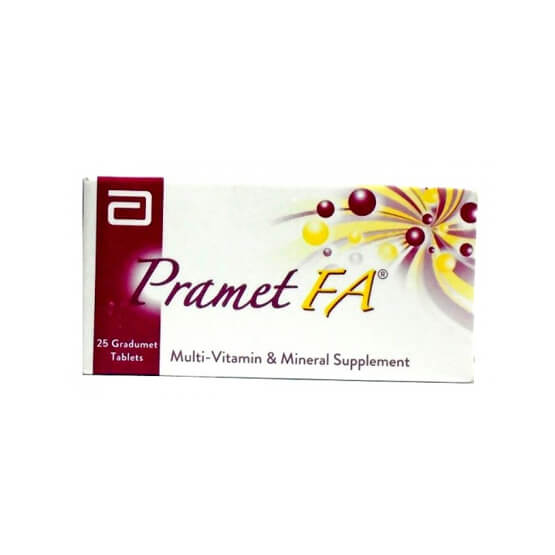 Pramet-FA tablet 25’s