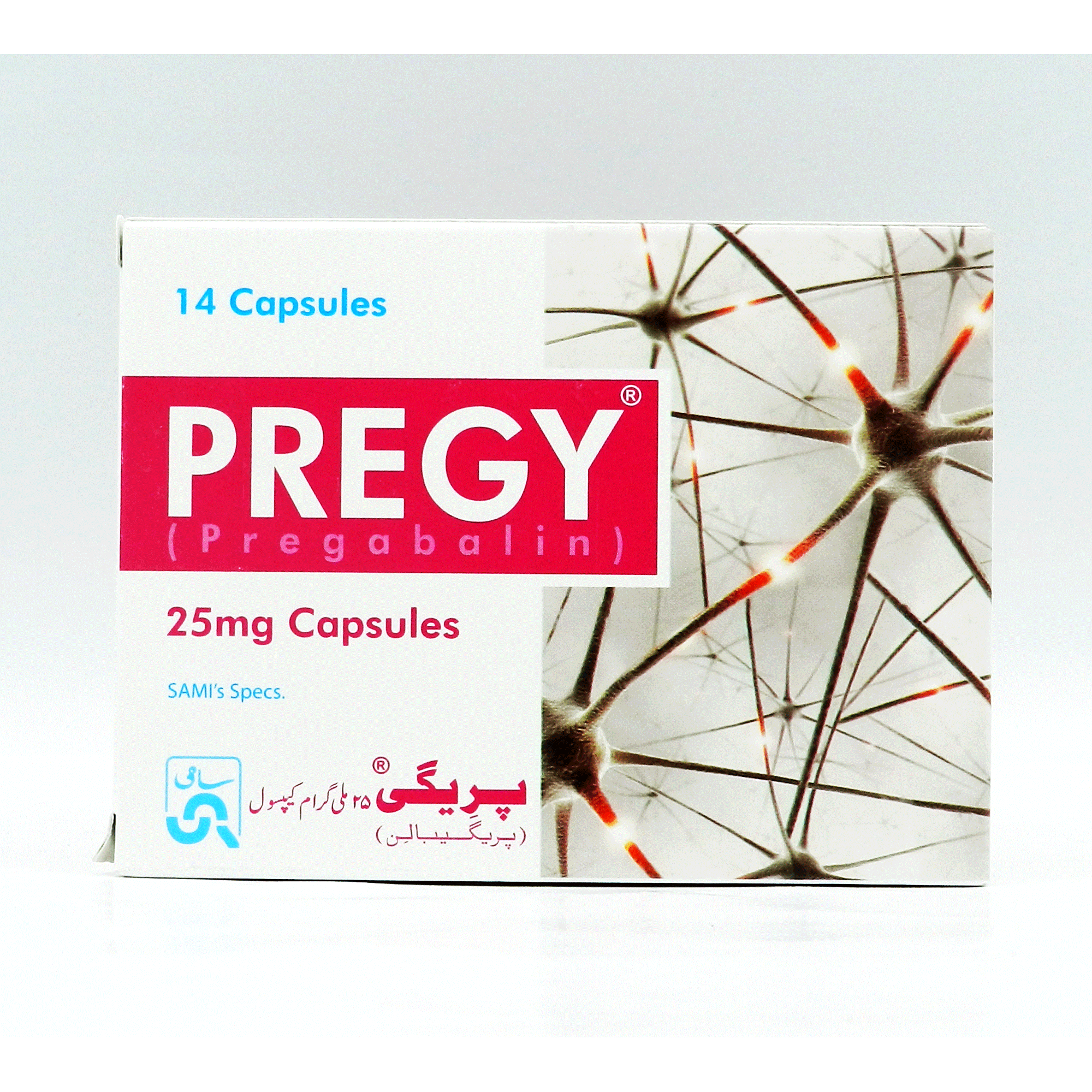 Pregy capsule 25 mg 14’s