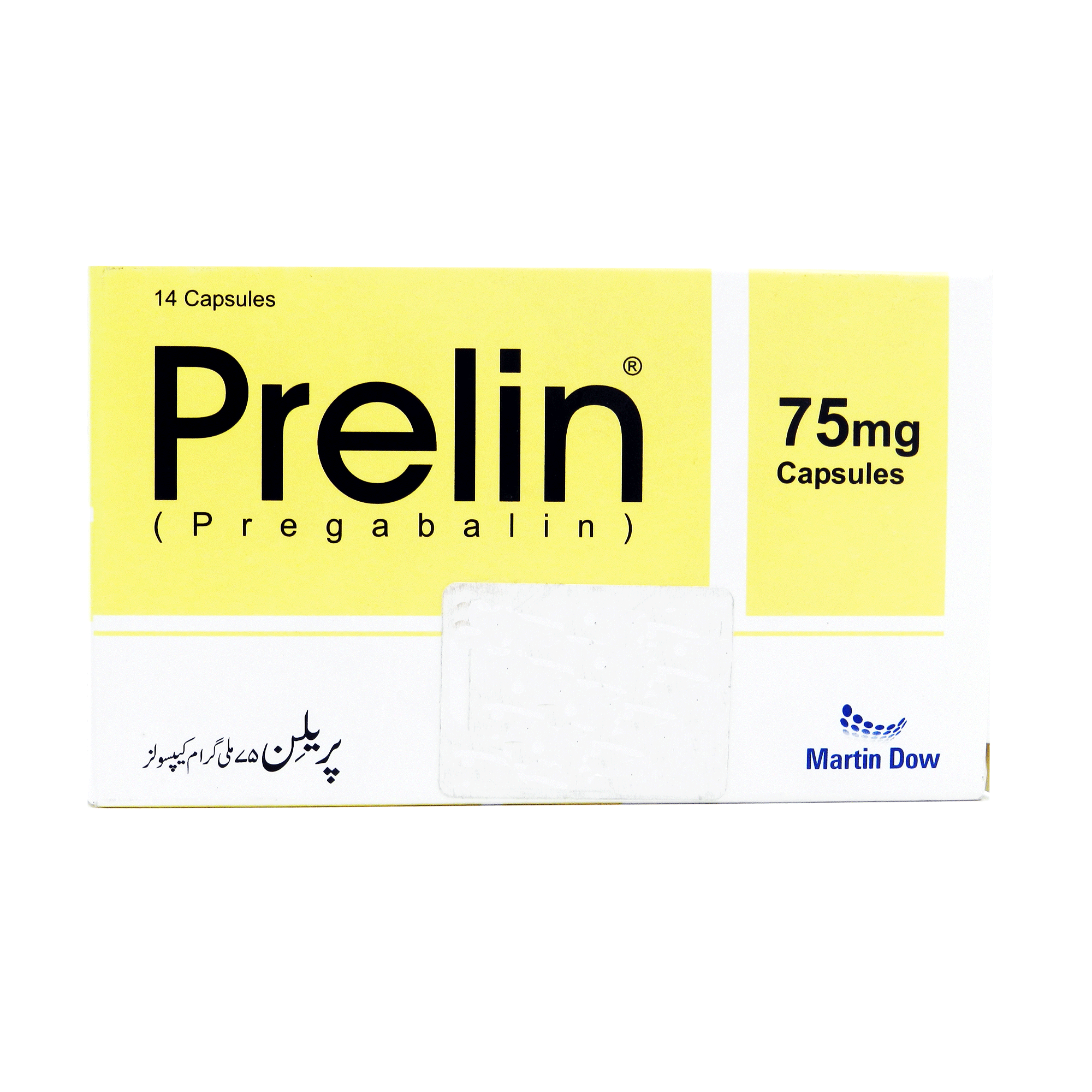 Prelin capsule 75 mg 14’s
