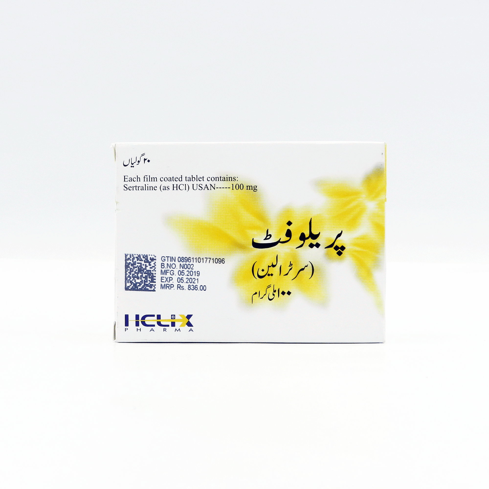 Preloft tablet 100 mg 2×10’s