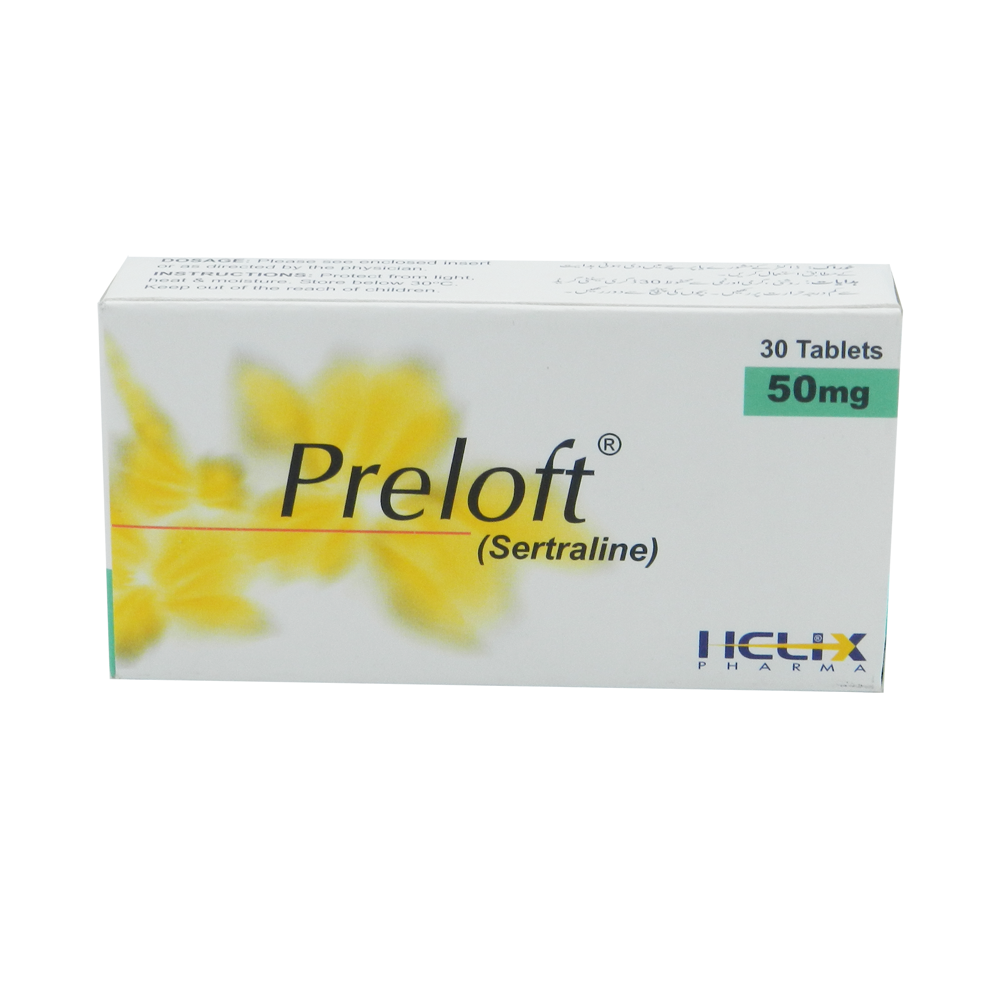 Preloft tablet 50 mg 3×10’s