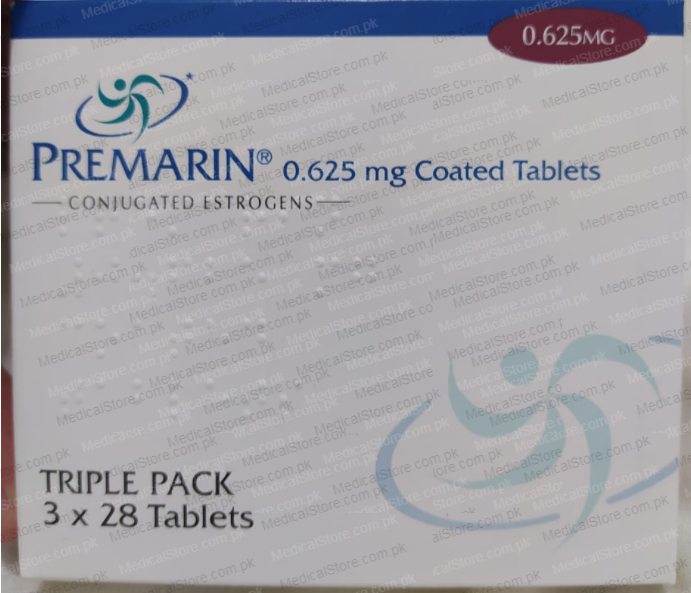 Premarin tablet 0.625 mg 3×28’s