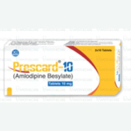 Prescard tablet 10 mg 2×10’s
