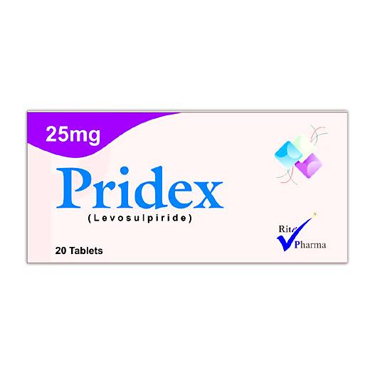 Pridex tablet 25 mg 20’s