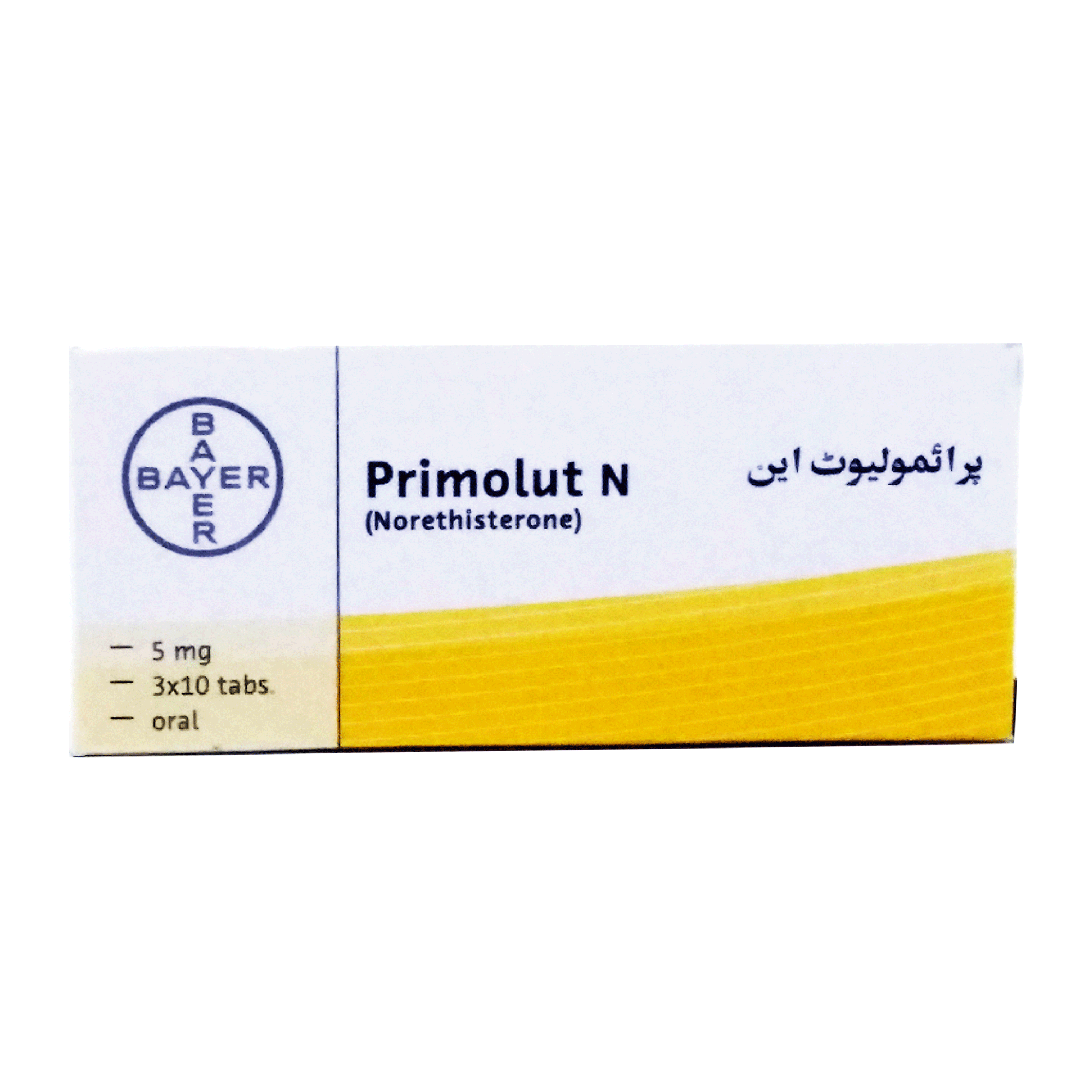 Primolut N tablet 5 mg 3×10’s