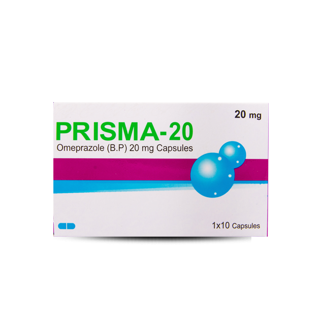 Prisma capsule 20 mg 10’s
