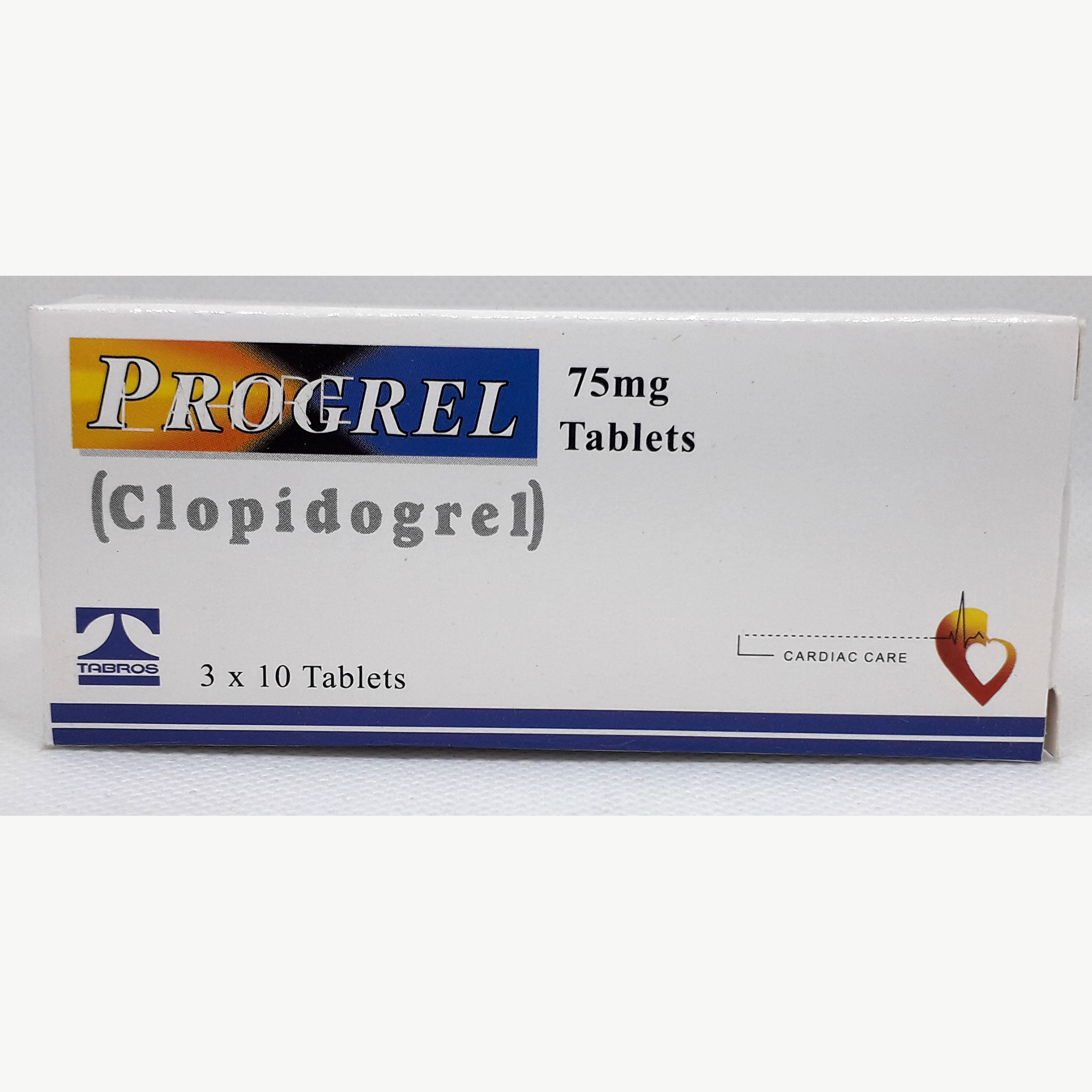 Progrel 75mg tab 3x10S