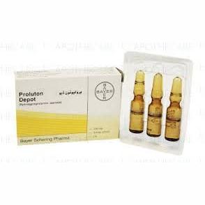 Proluton Depot Injection 250 mg 3 Ampx1 mL