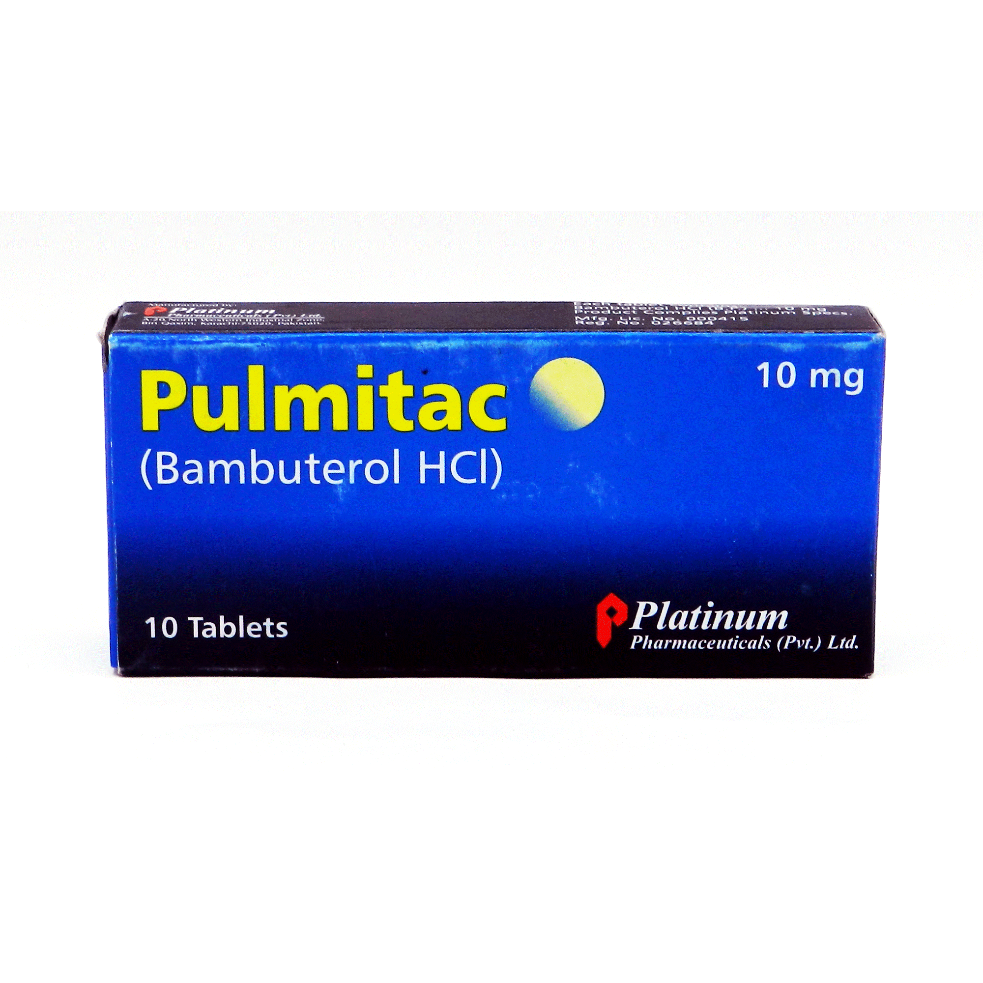Pulmitac tablet 10 mg 10’s