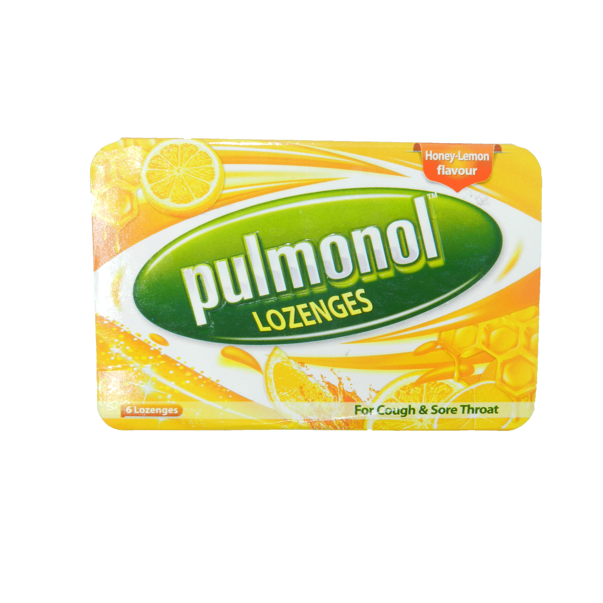 Pulmonol Honey Lemon lozenges 1x6s