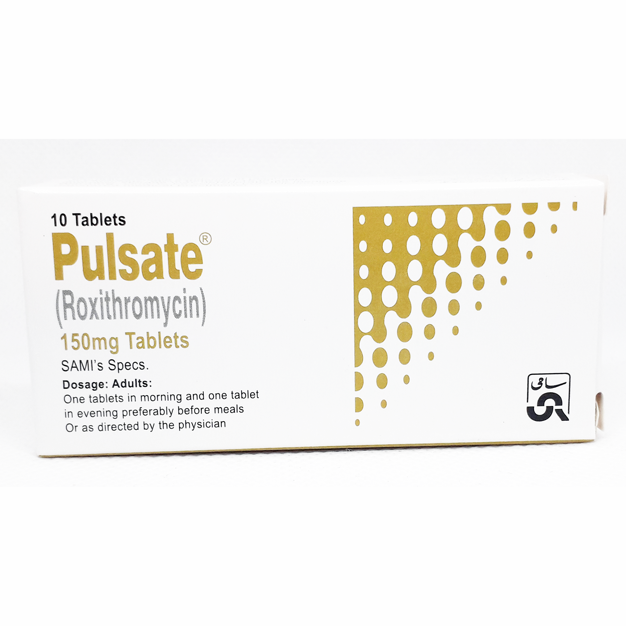 Pulsate tablet 150 mg 10’s