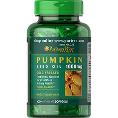 Pumpkin Seed Oil 1000 mg-Puritans Pride