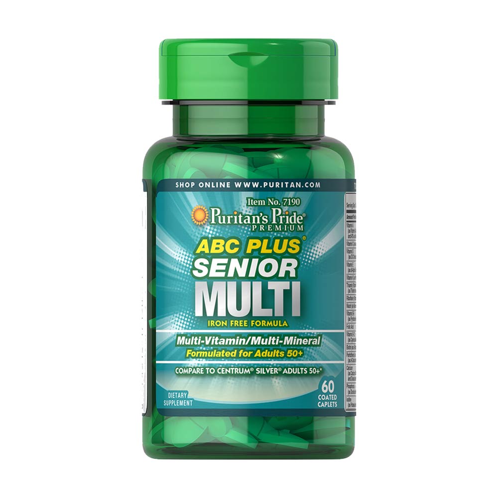 Puritan Pride Abc Plus Senior Multi 60 tablet (Imp)