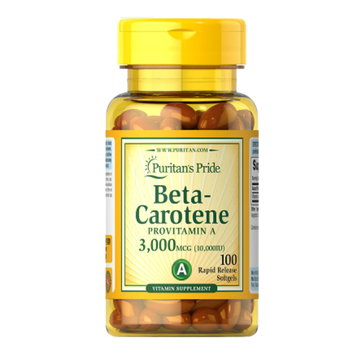 Puritan Pride Beta Carotene Provitamin A 3000 (Imp)