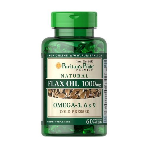 Puritan pride Flax oil 1000 60 capsules