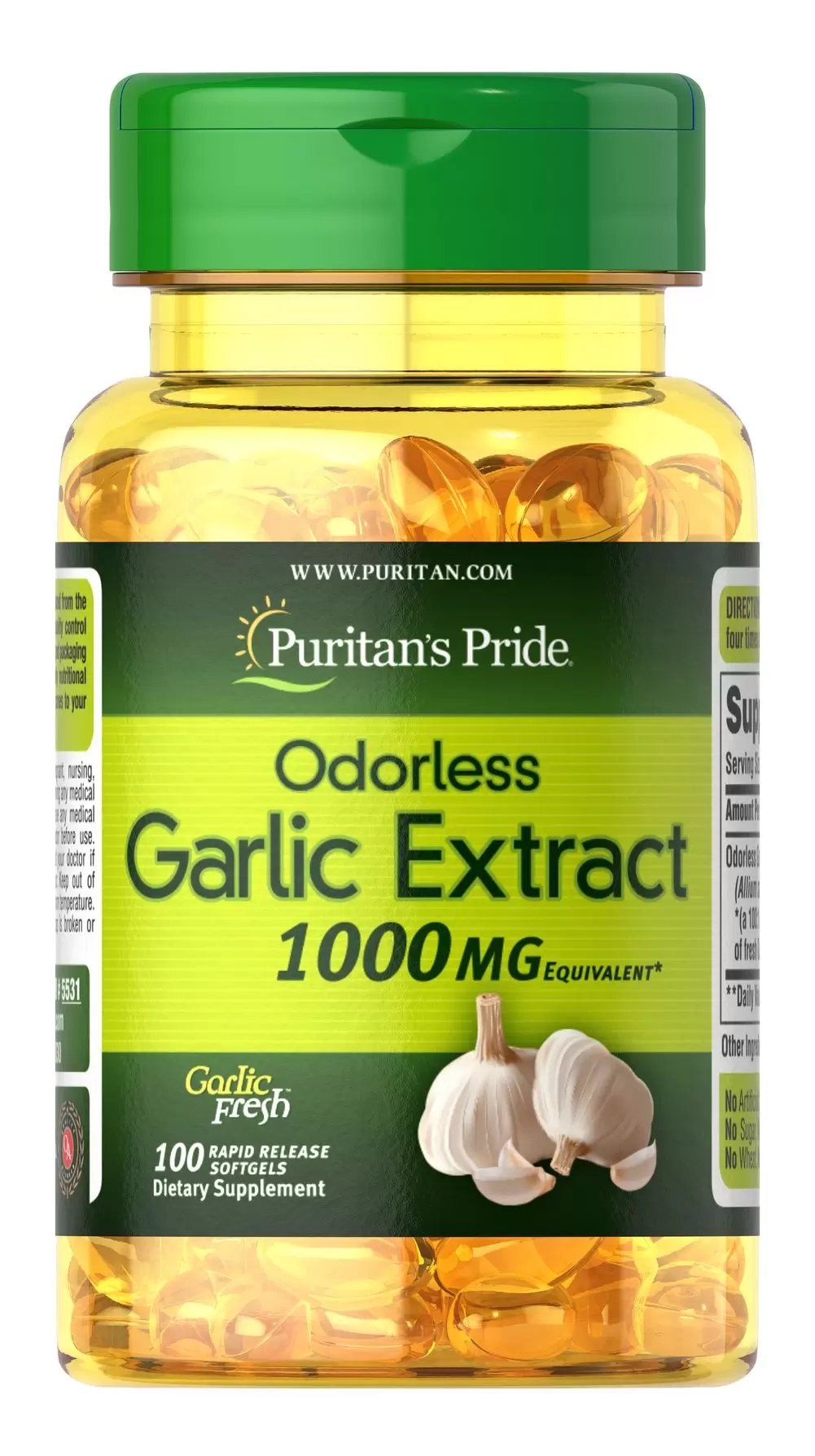 Puritan Pride Odorless Garlic Extract 1000 (Imp)