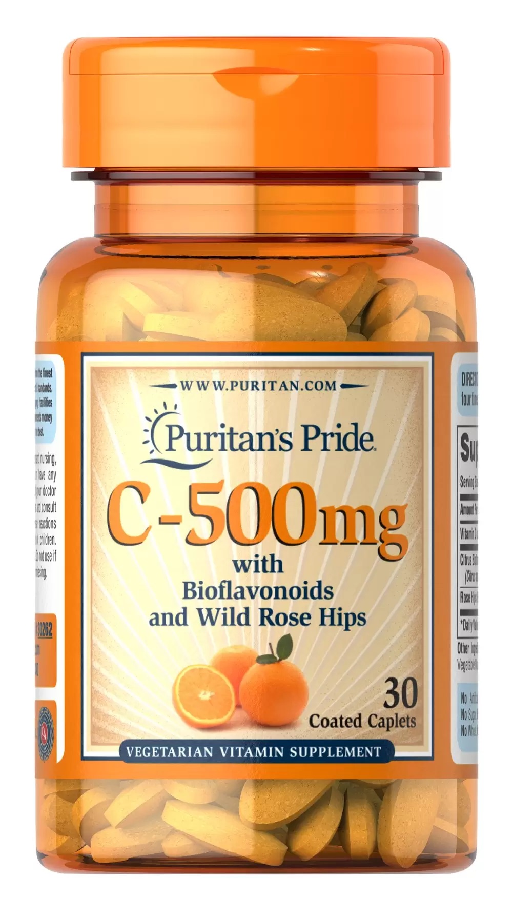 Puritan Pride Vit C 500Mg 30Ct(Imp)