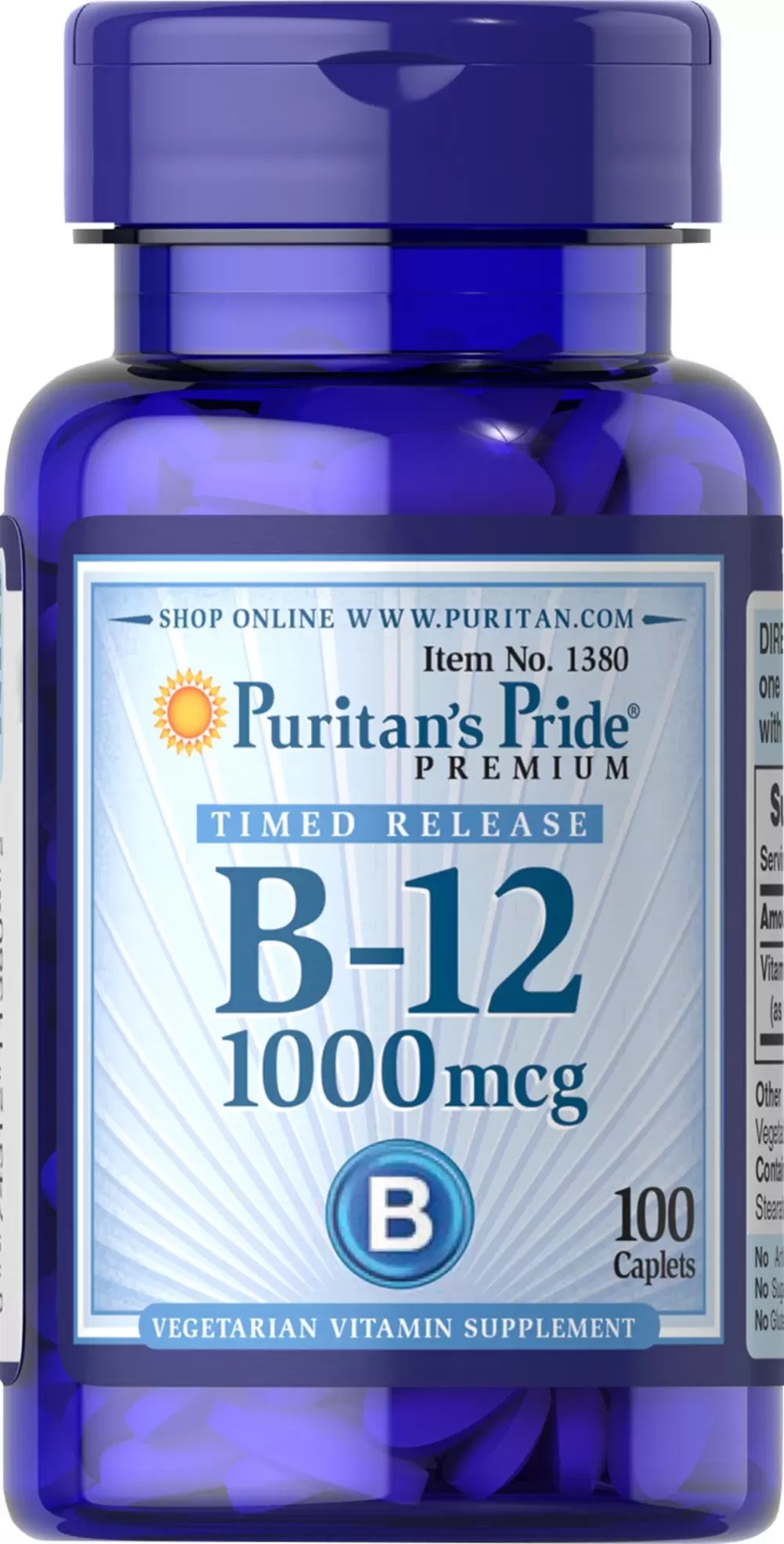 Puritan Pride Vitamin B 12 1000 Mcg (Imp)