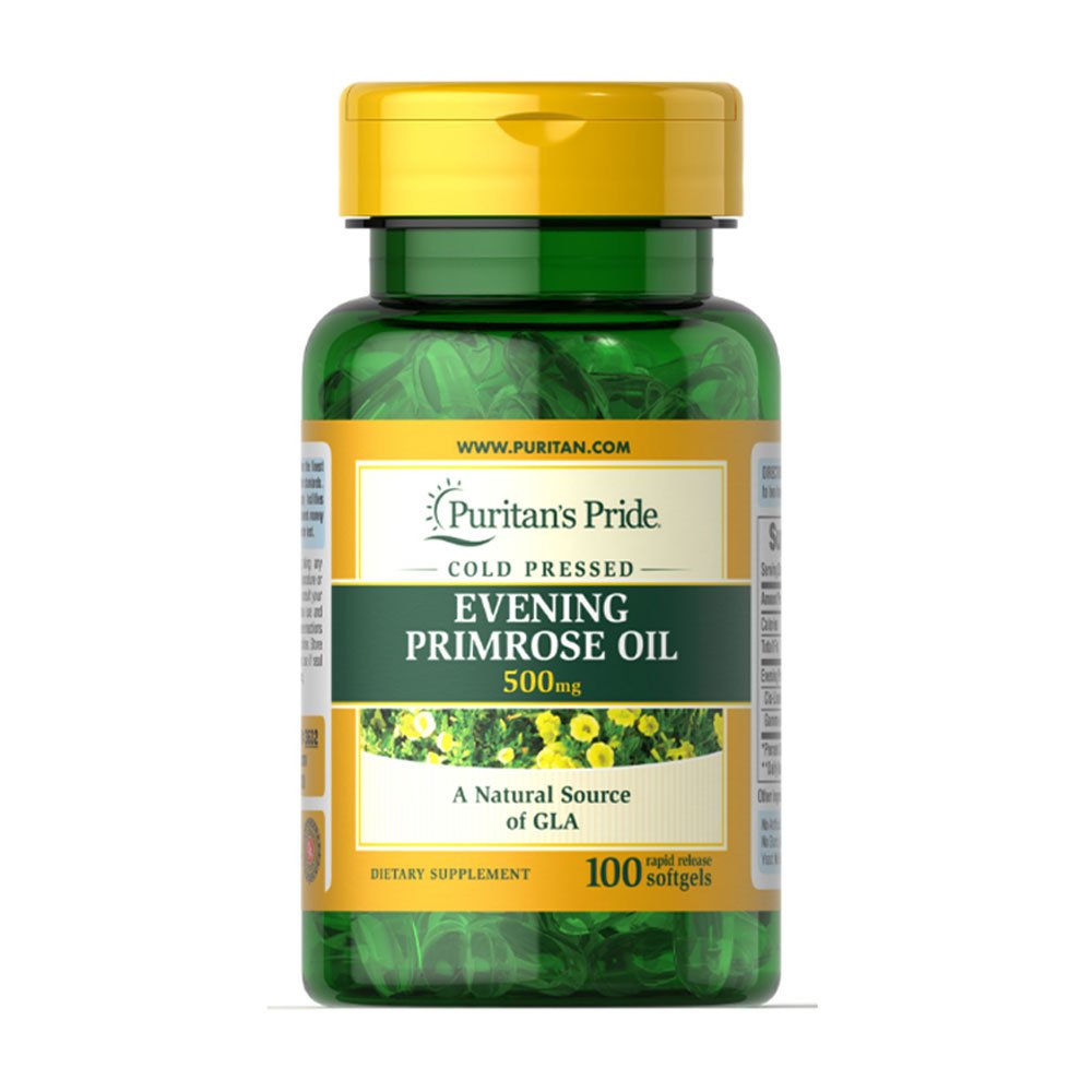 Puritans Pride Evening Primrose Oil 500mg 100 Softgels