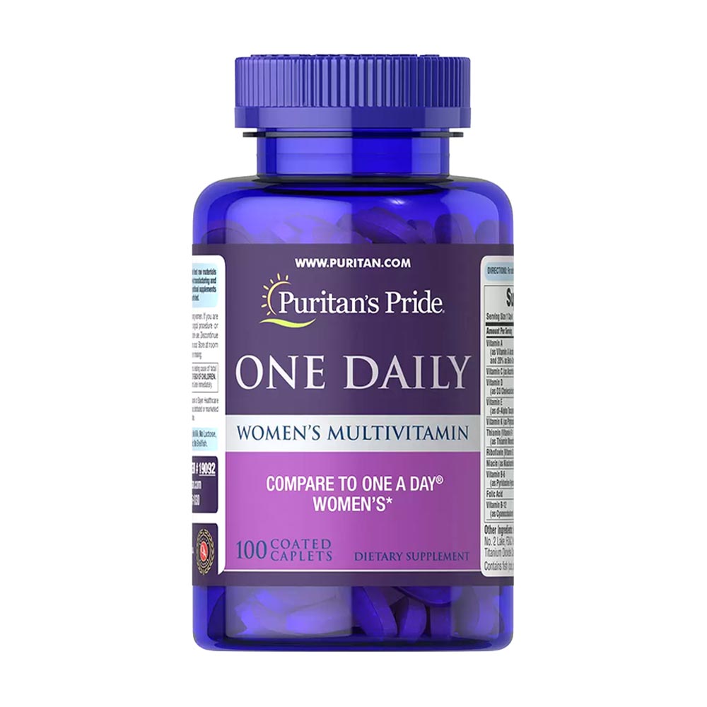 Puritans Pride One Daily Women’s Multivitamin 100 Caplets