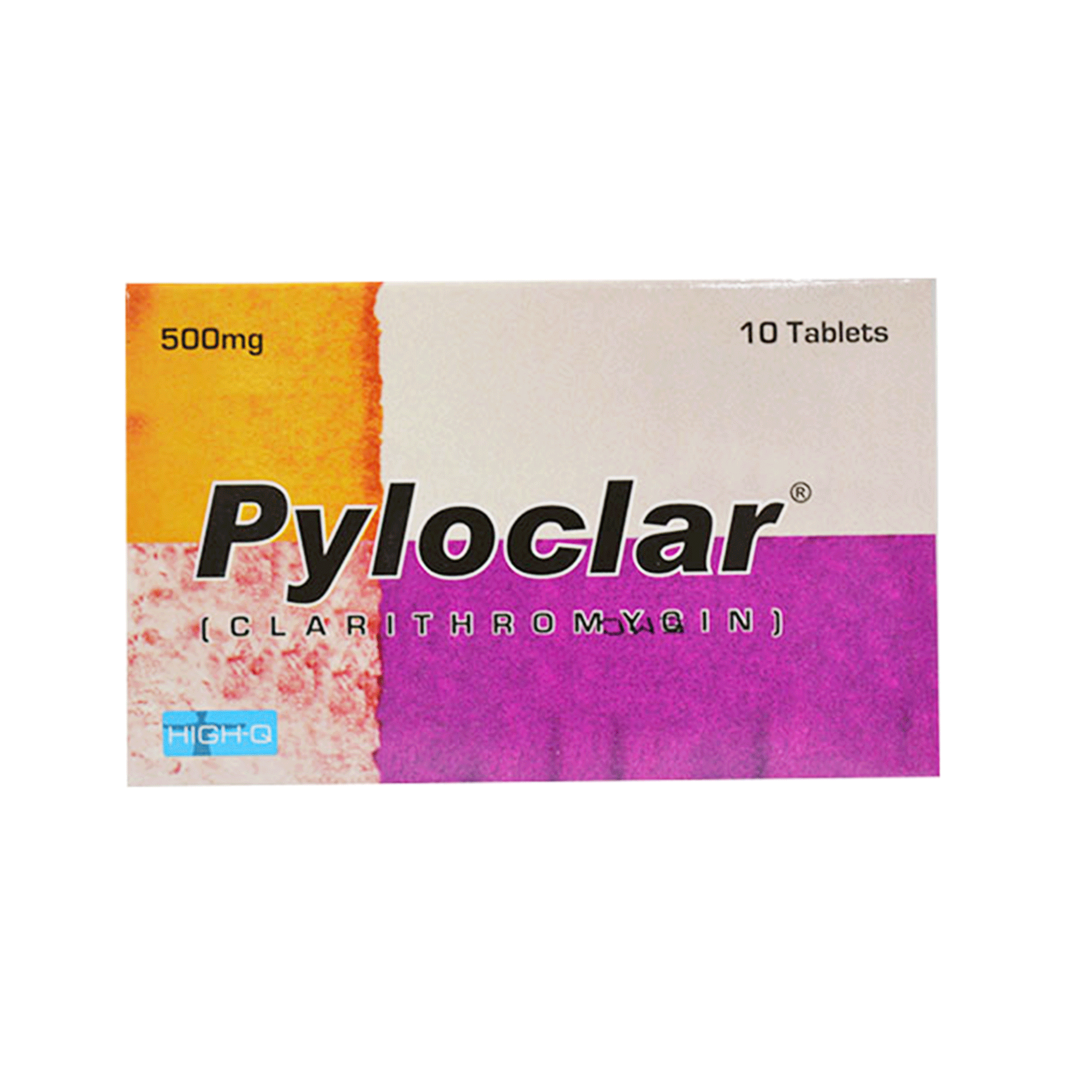 Pyloclar tablet 500 mg 10’s