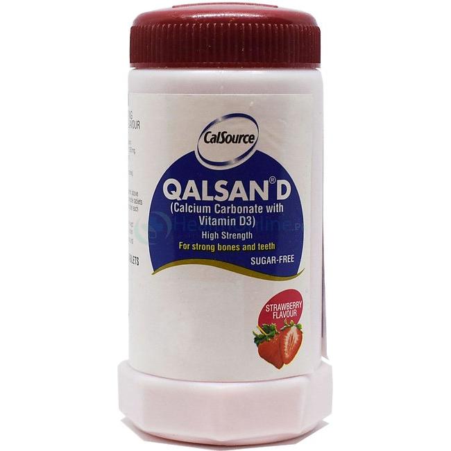 Qalsan D tablet Strawberry 40’s