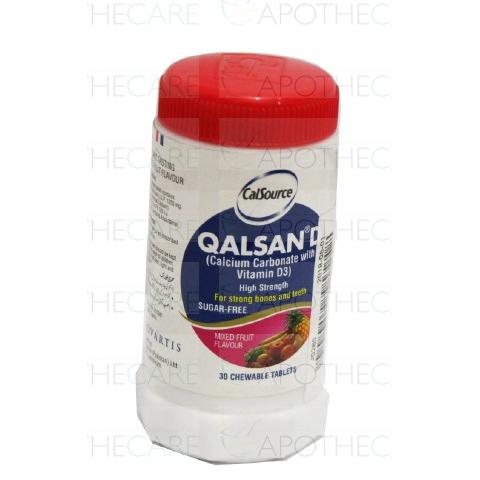 Qalsan tablet Mixed Fruit 40’s