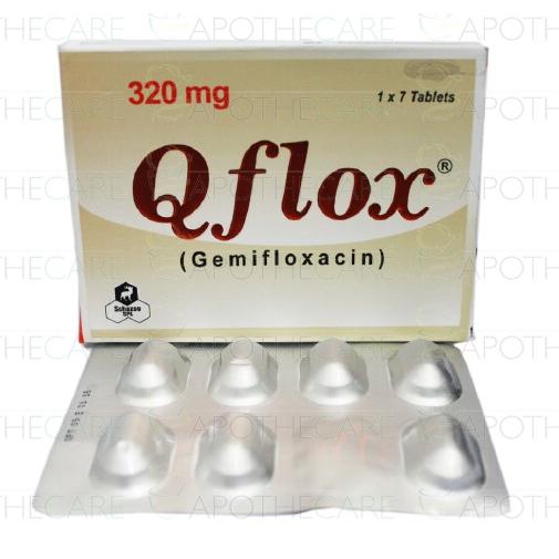 Qflox tablet 320 mg 7’s