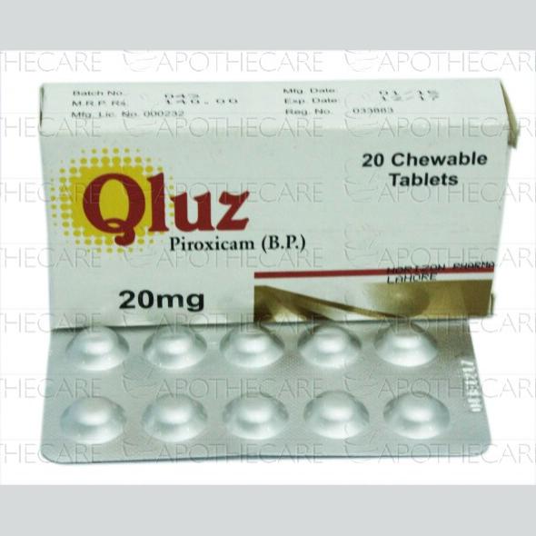 Qluz tablet 20 mg 2×10’s