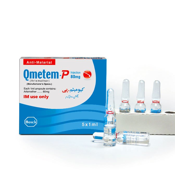 Qmetem-P Injection 80 mg 5 Amp