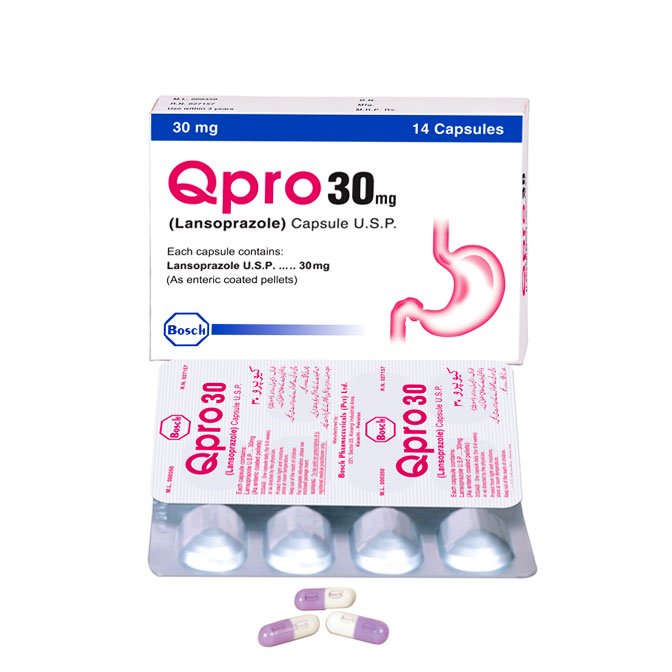 Qpro capsule 30 mg 2×7’s