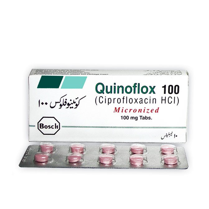 Quinoflox tablet 100 mg 10’s