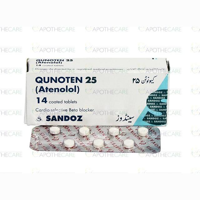 Qunoten tablet 25 mg 14’s