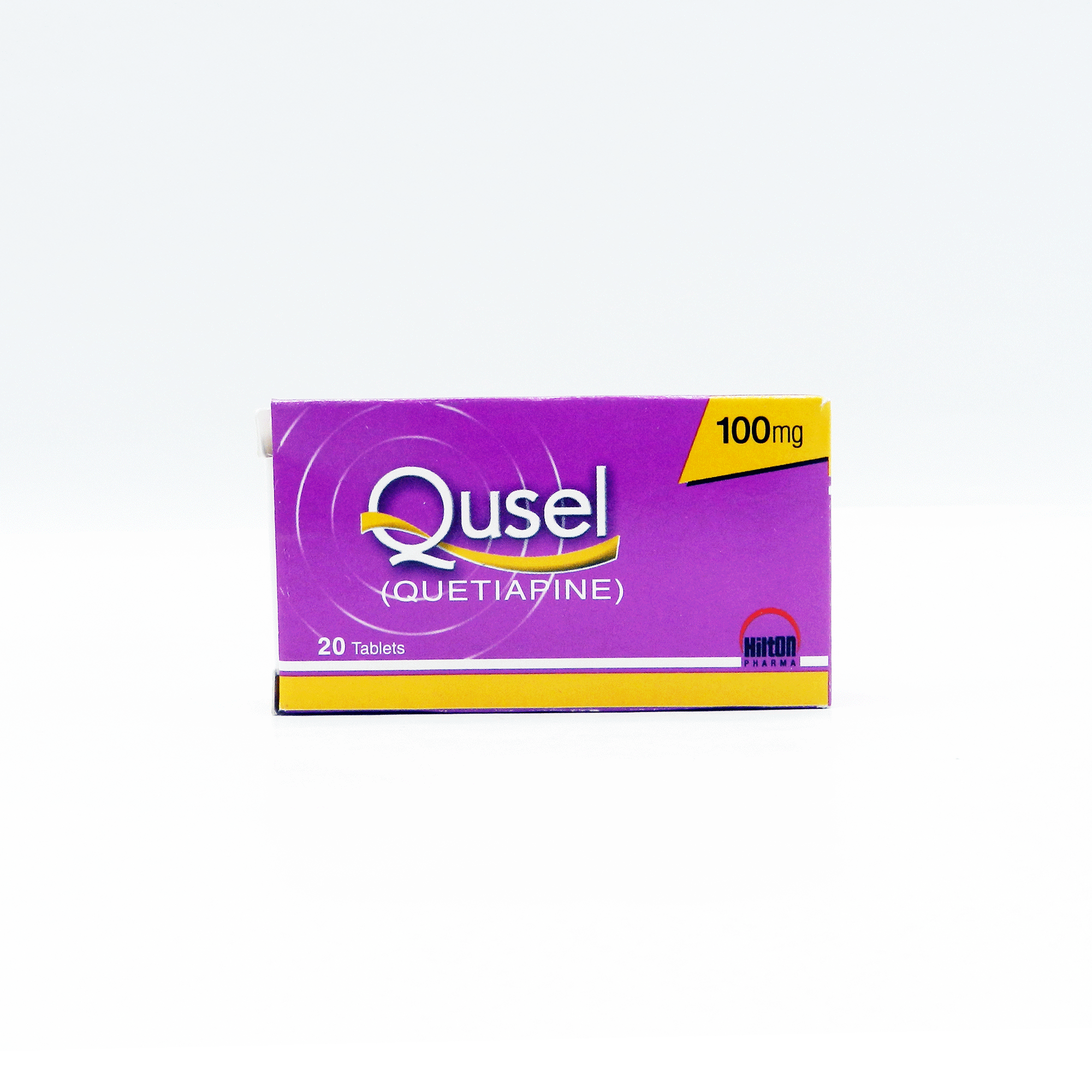 Qusel tablet 100 mg 20’s