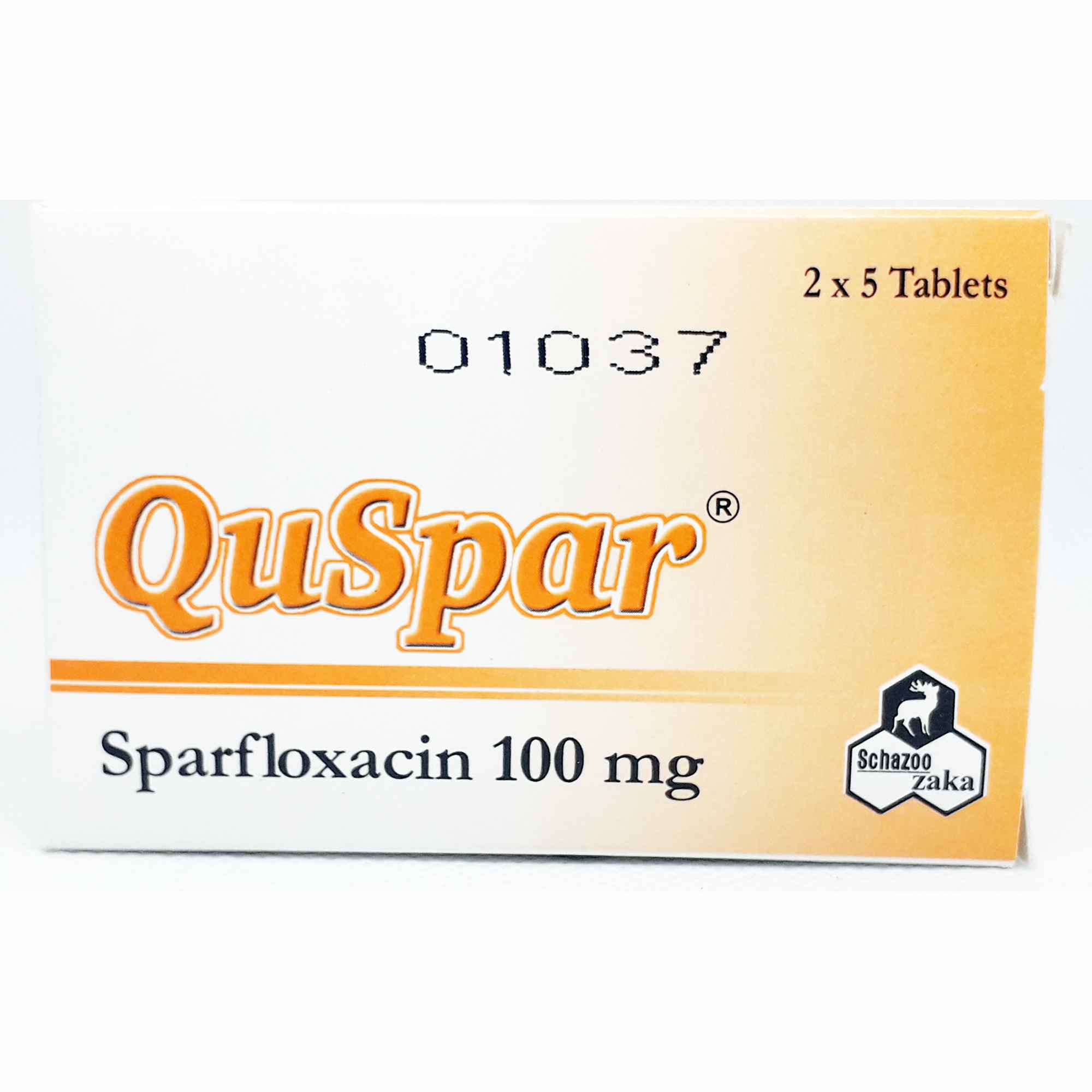 Quspar tablet 100 mg 2×5’s