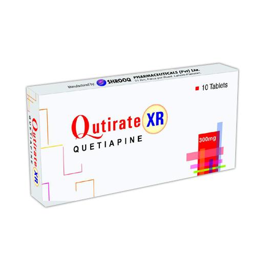 Qutirate tablet XR 300 mg 10’s
