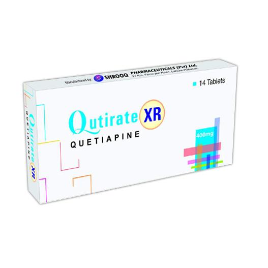 Qutirate tablet XR 400 mg 2×7’s