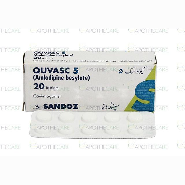 Quvasc tablet 5 mg 2×10’s